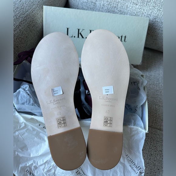 L.K. Bennett London Selma Suede Sandals - Picture 14 of 15